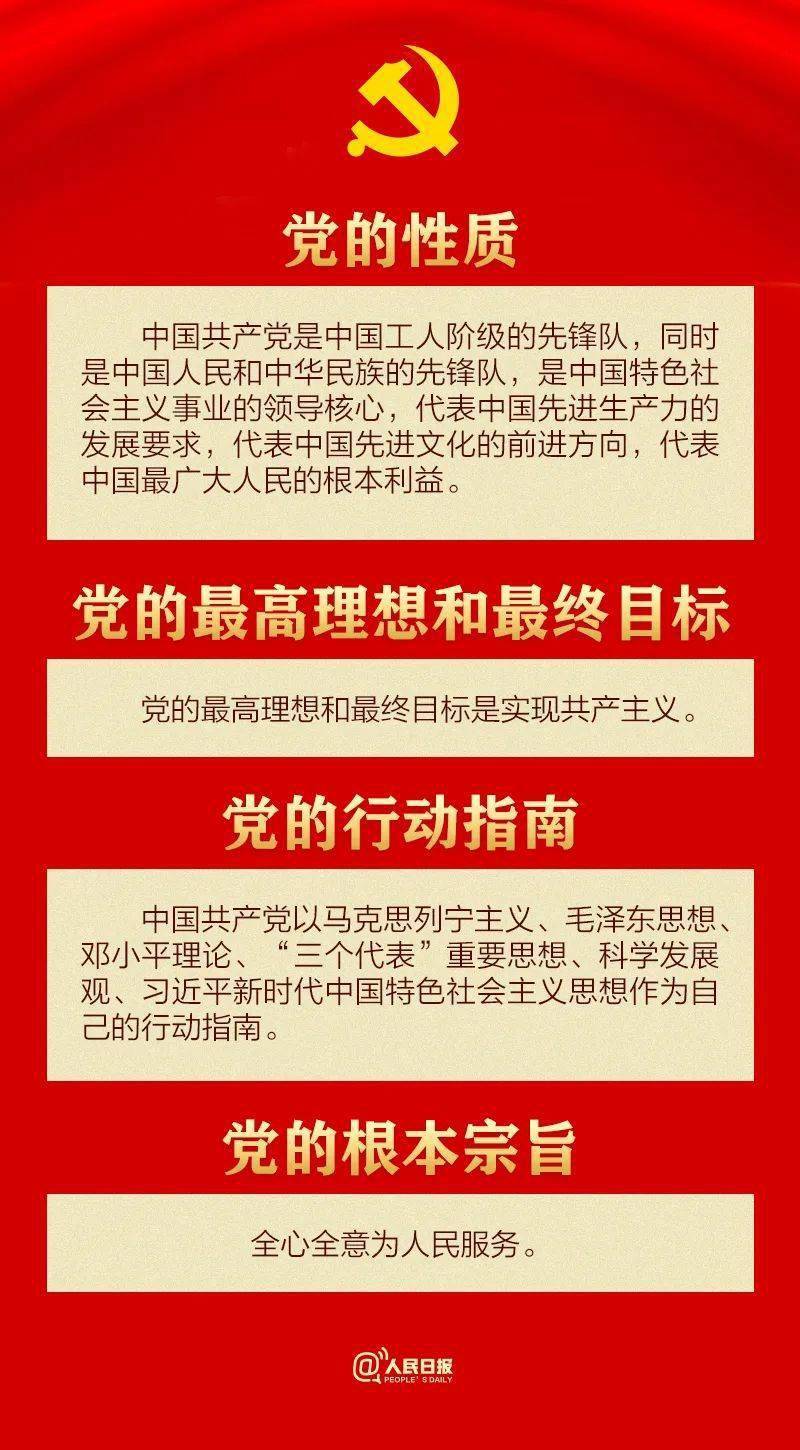 收藏！30個(gè)知識(shí)點(diǎn)帶你學(xué)習(xí)黨章(圖1)