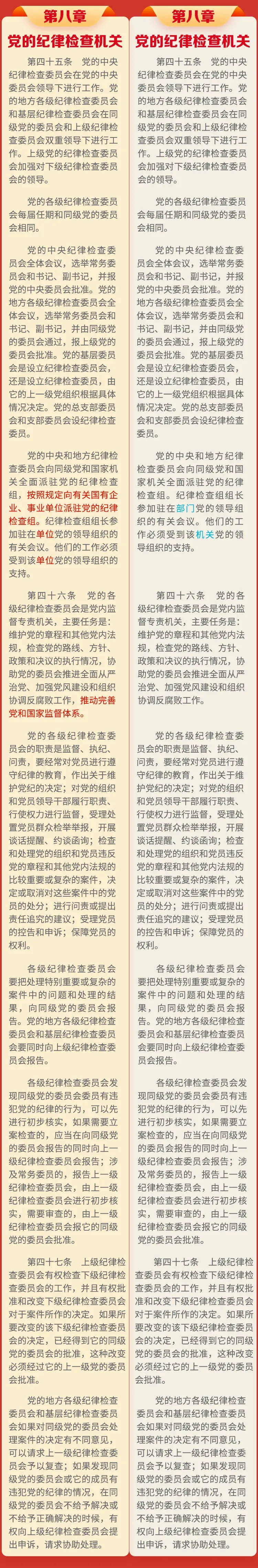 一圖速覽丨《中國共產(chǎn)黨章程》修改對比來了！(圖13)