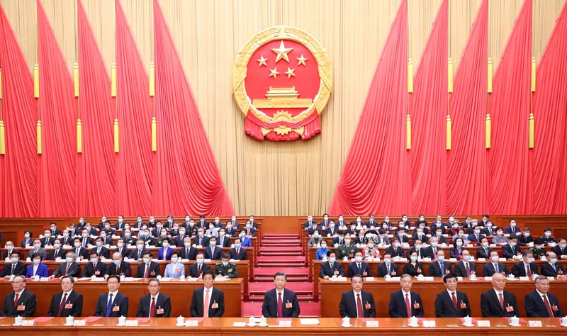 十四屆全國人大一次會(huì)議在京閉幕 習(xí)近平發(fā)表重要講話(圖1)