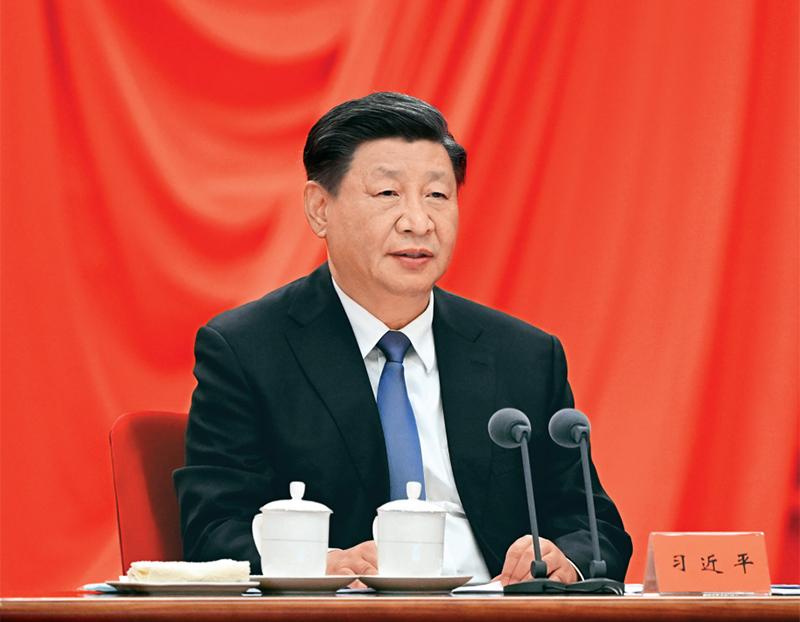 習(xí)近平：時(shí)刻保持解決大黨獨(dú)有難題的清醒和堅(jiān)定，把黨的偉大自我革命進(jìn)行到底(圖1)